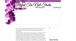 Desktop Screenshot of perfecttenstudio.com